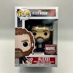 Alexei #620 Black Widow Collector Corps Exclusive Pop